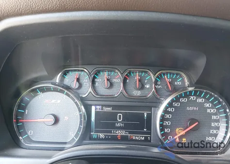 2016 Chevrolet Silverado 2500Hd Ltz из США, поврежденный, VIN 1GC1KWE83GF153222